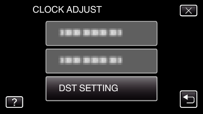 DST SETTING